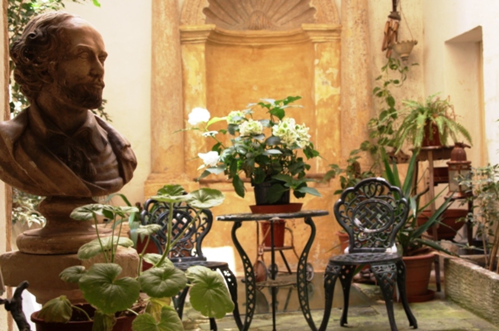 Bohemian Style Palazzo with a Roof Terrace