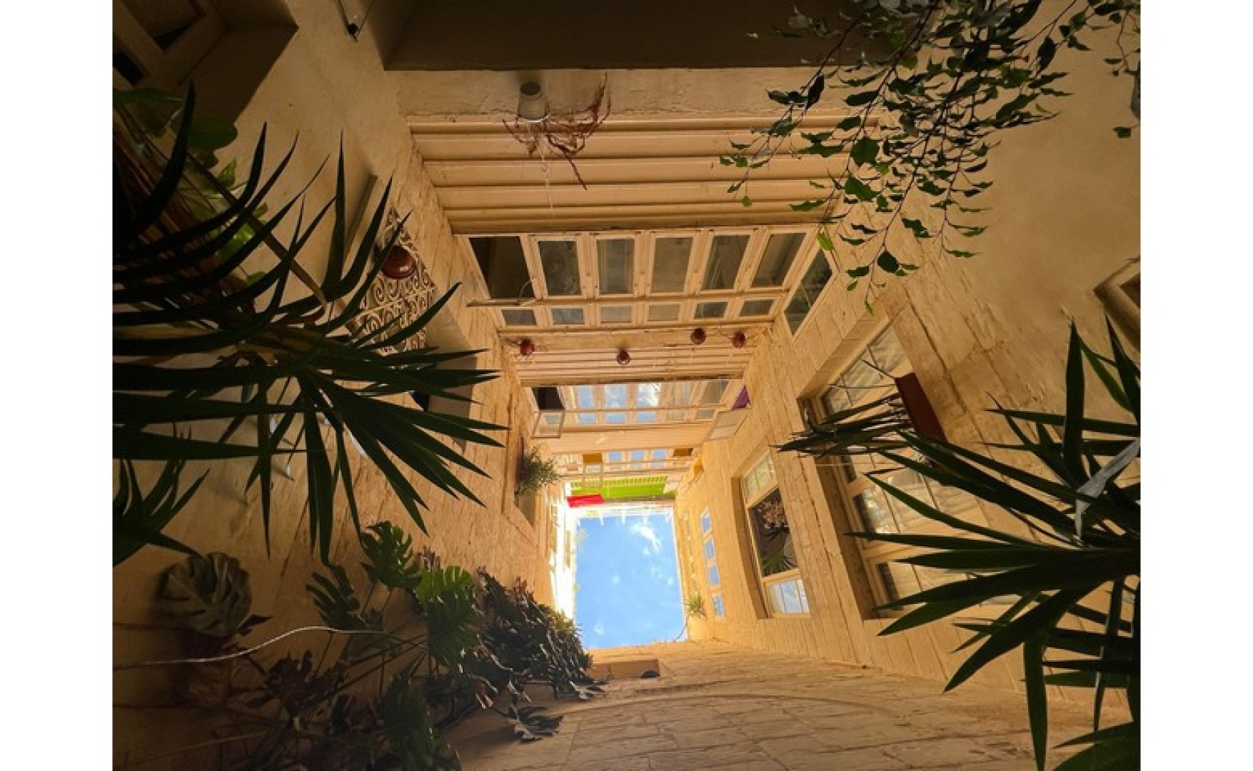 Bohemian Style Palazzo with a Roof Terrace