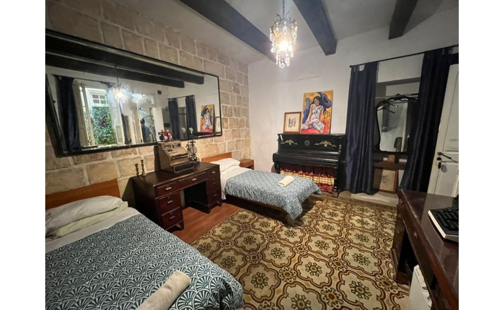 Bohemian Style Palazzo with a Roof Terrace