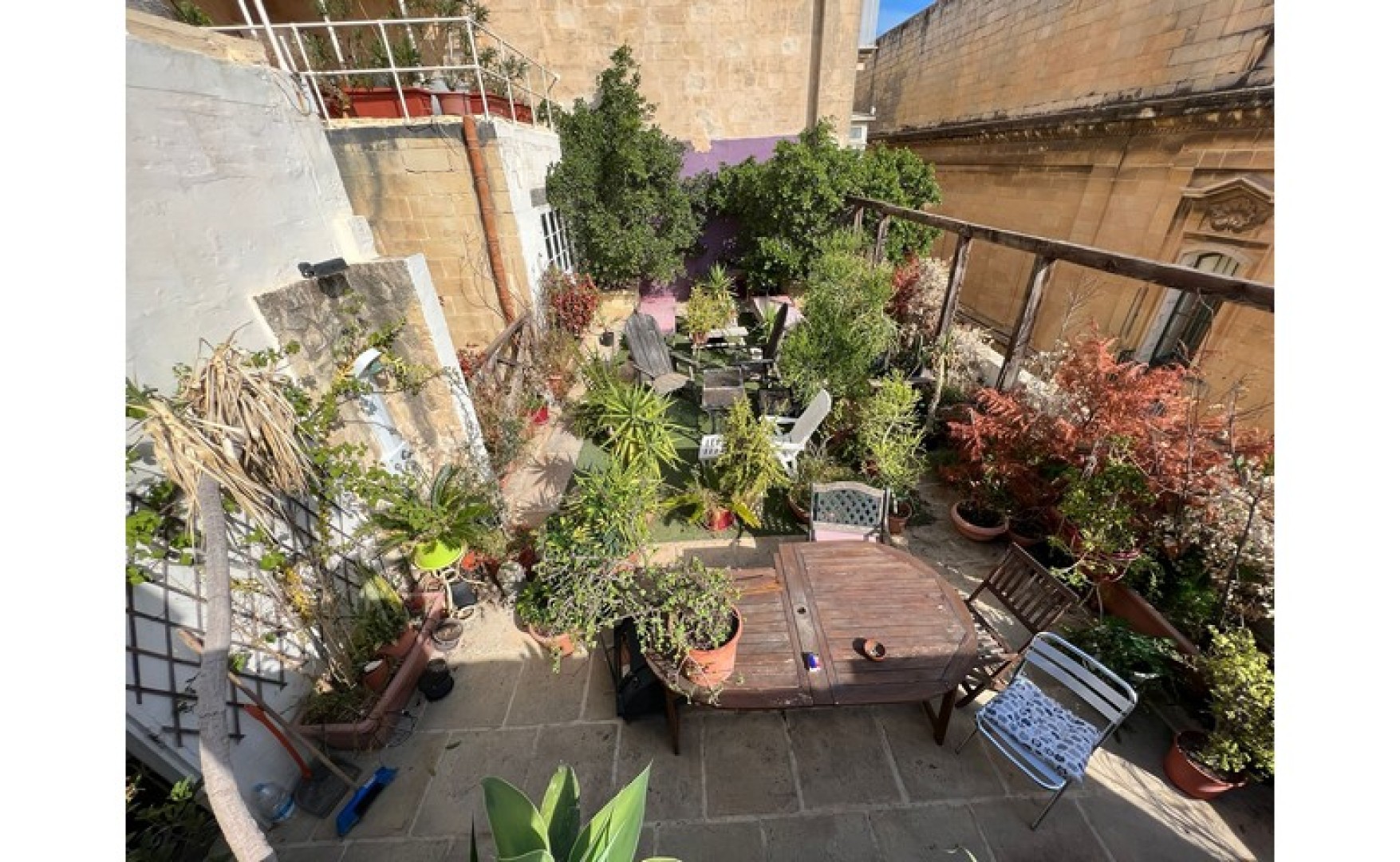 Bohemian Style Palazzo with a Roof Terrace