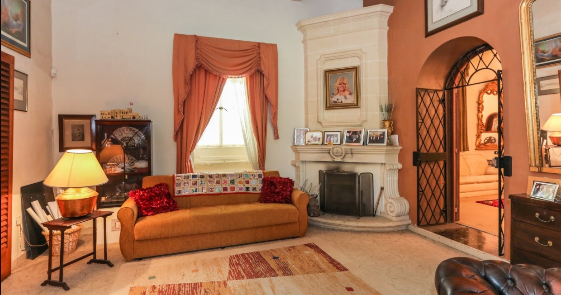 Palazzo with a Pool and Gardens