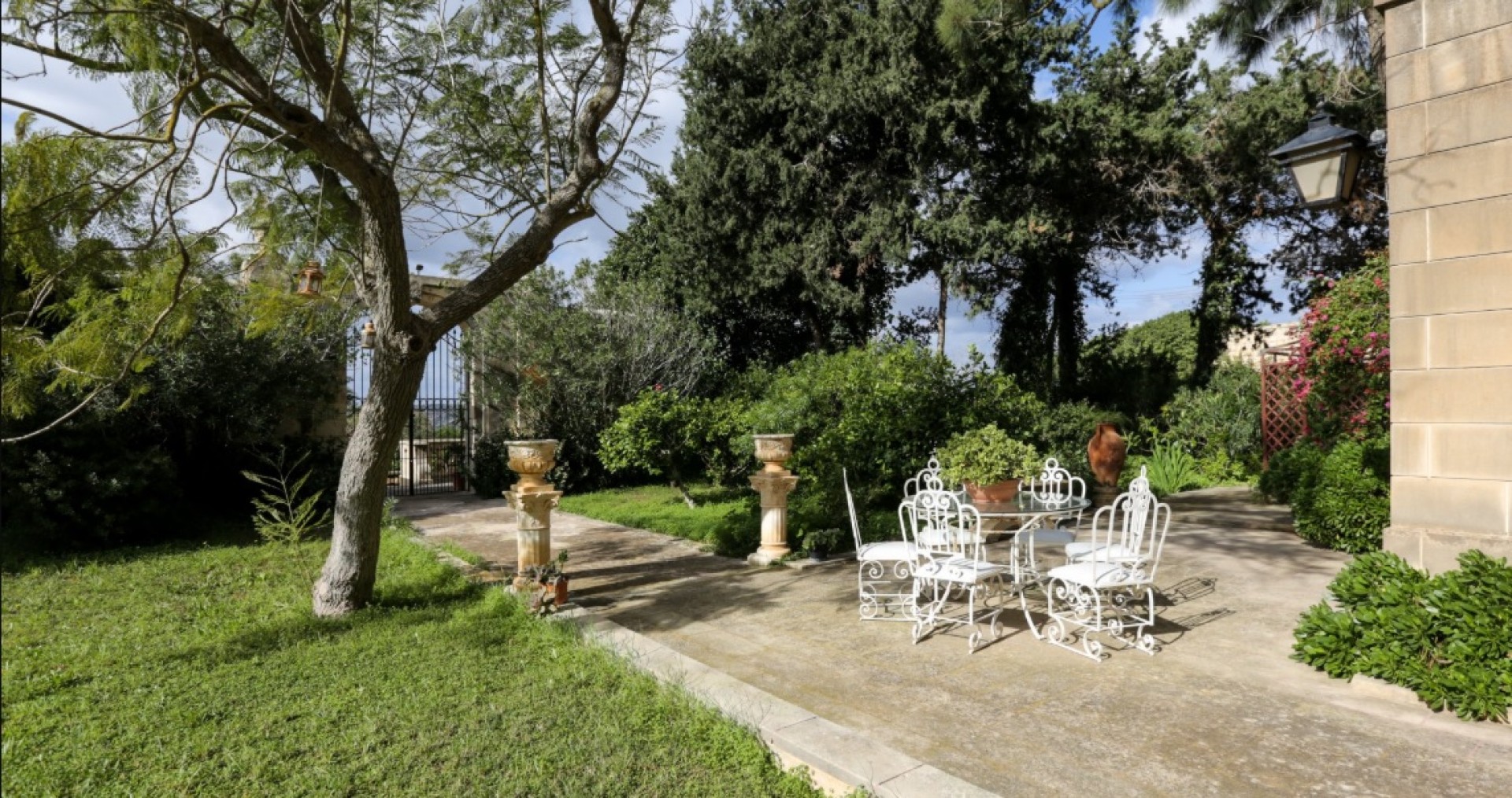Palazzo with a Pool and Gardens