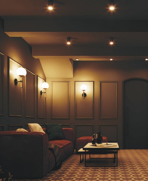 Palazzo with a Pool and Gardens