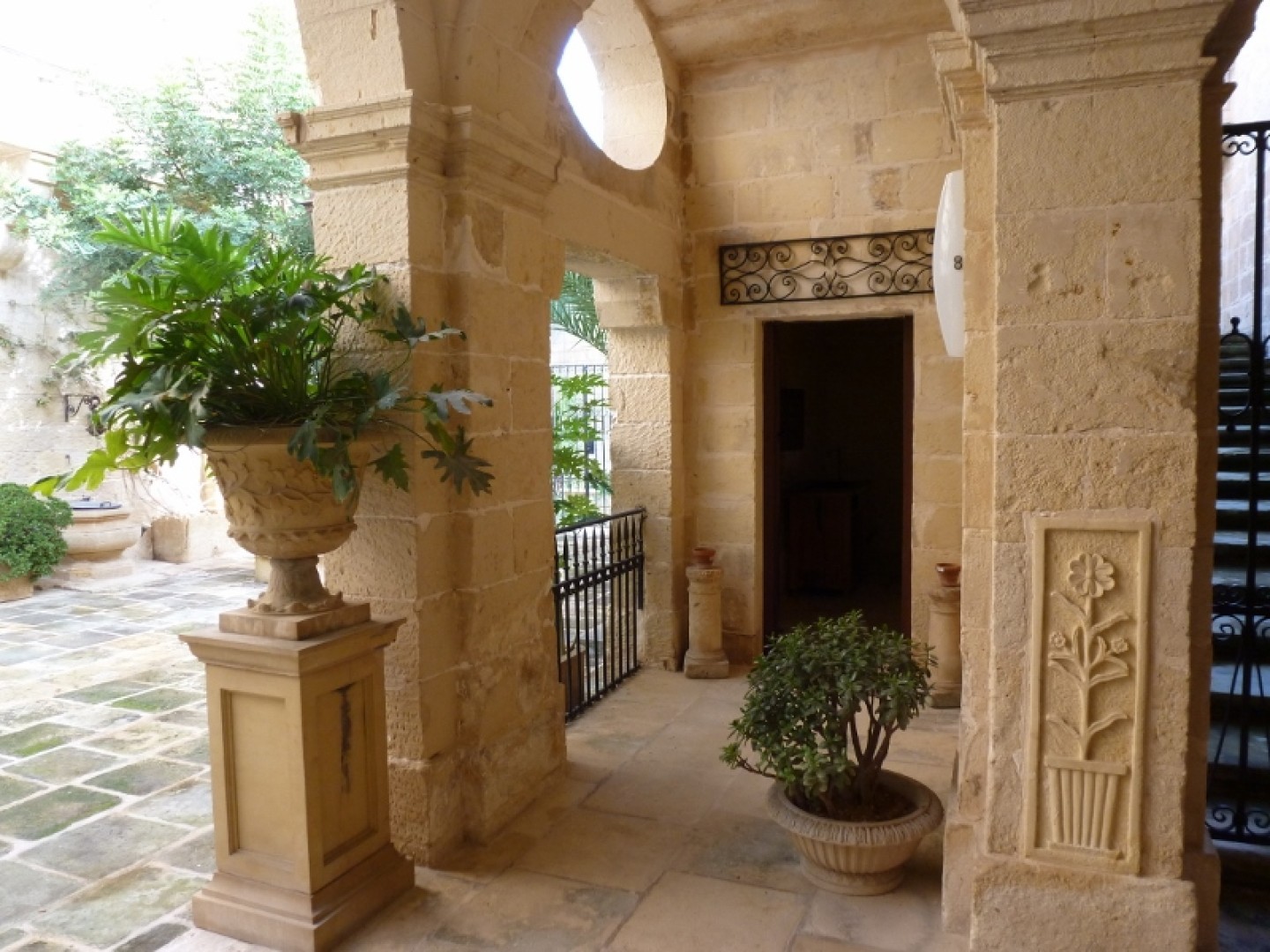 Palazzo with a Pool and Gardens