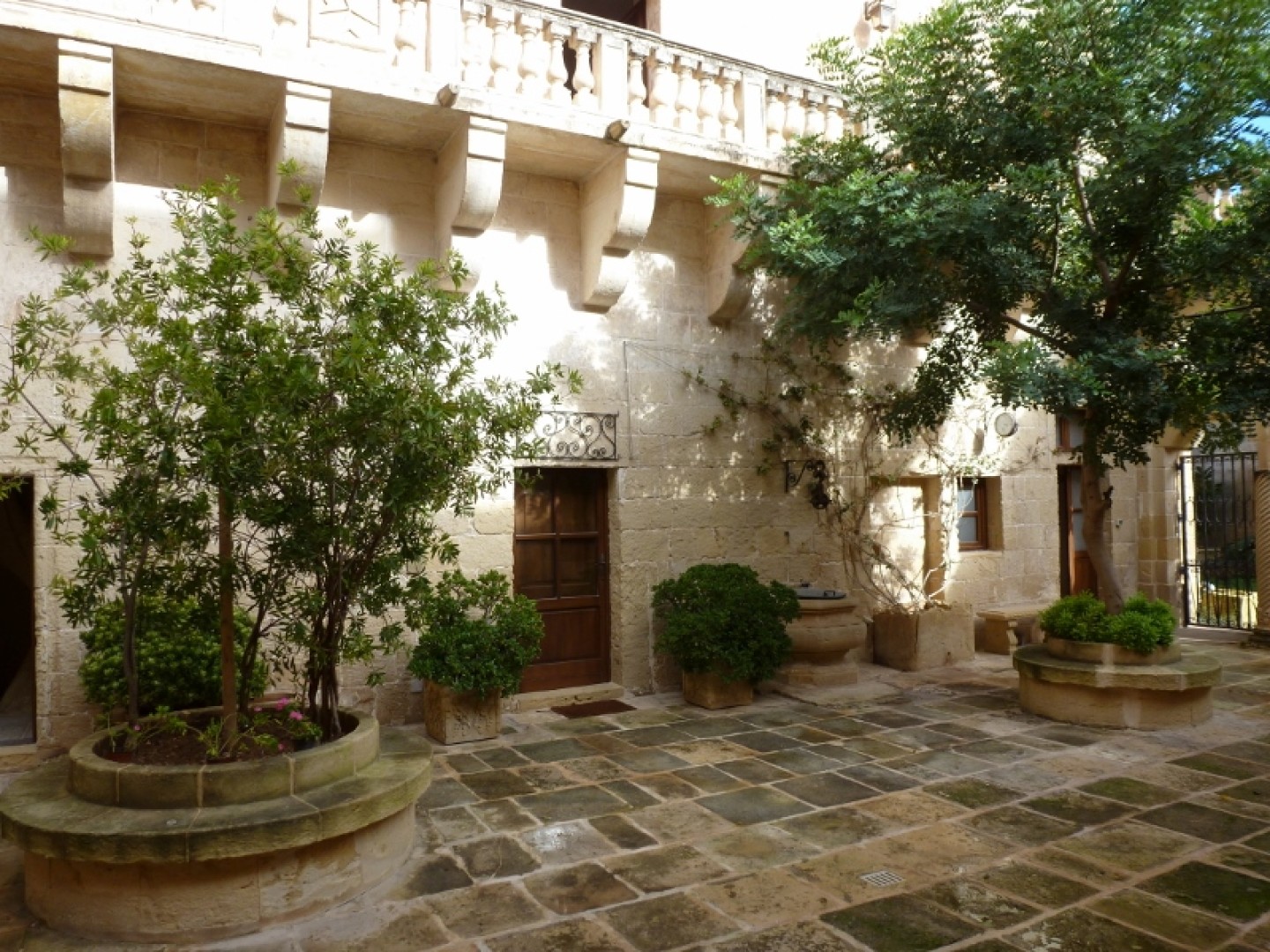 Palazzo with a Pool and Gardens