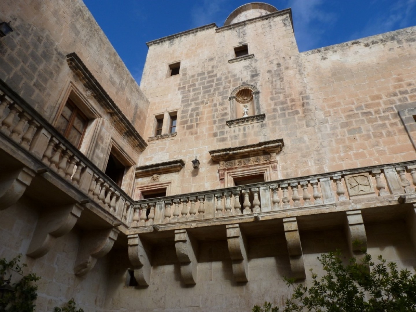 Palazzo with a Pool and Gardens