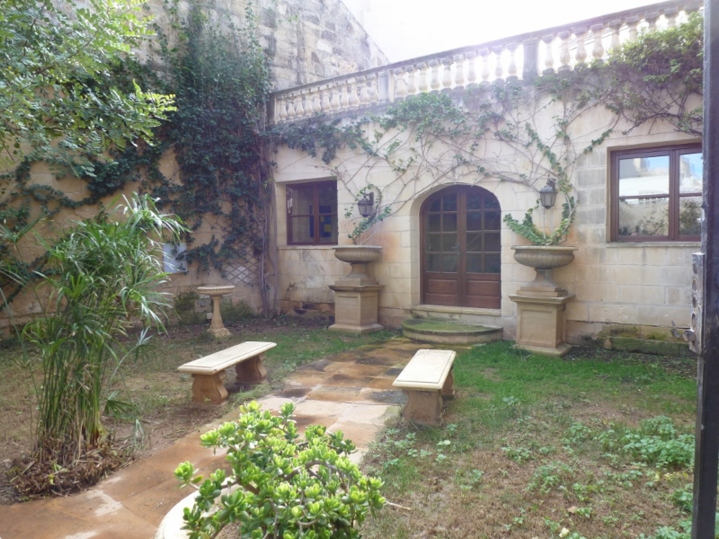 Palazzo with a Pool and Gardens