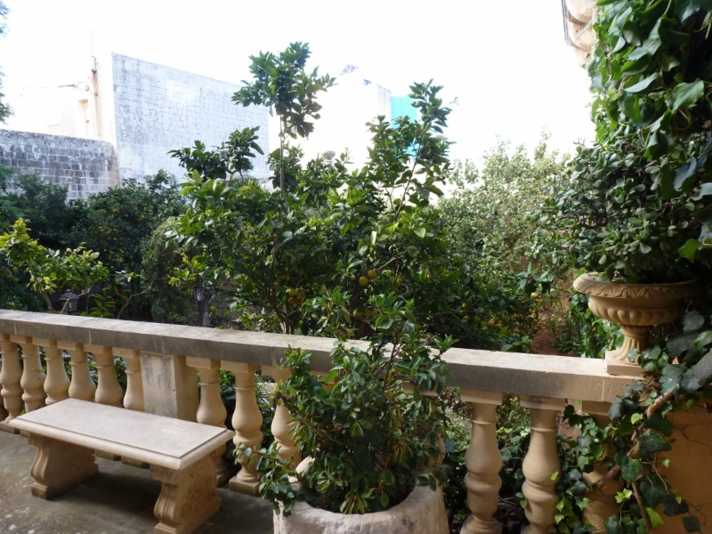 Palazzo with a Pool and Gardens