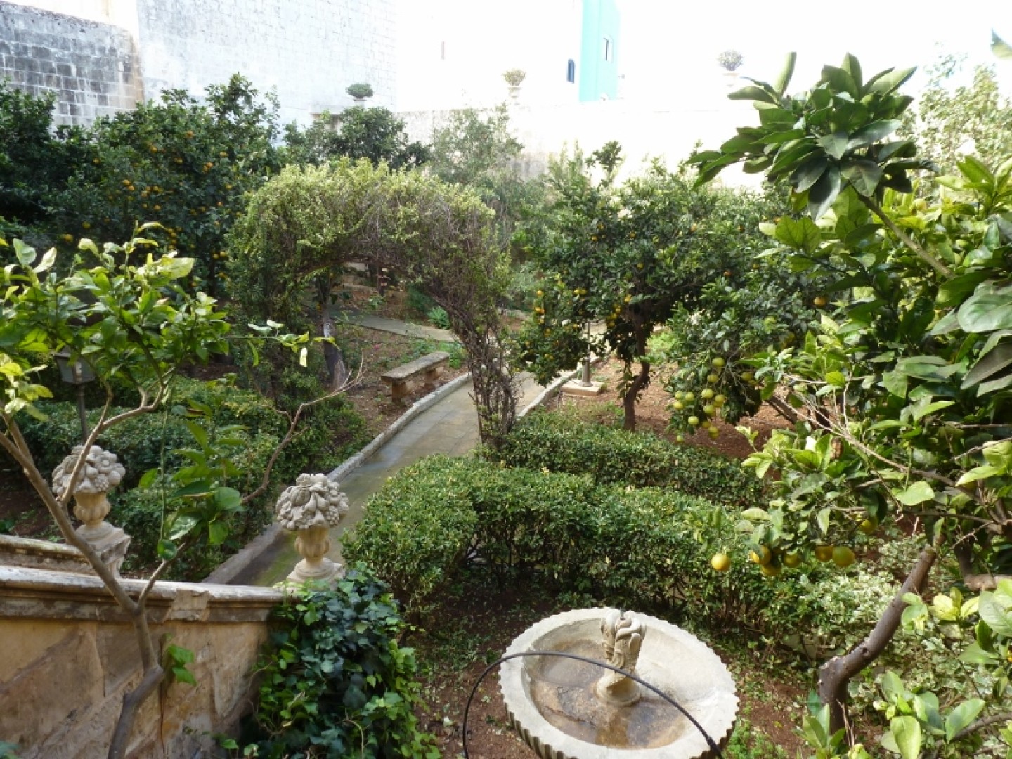 Palazzo with a Pool and Gardens