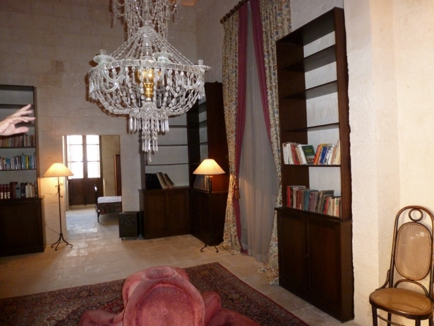 Palazzo with a Pool and Gardens