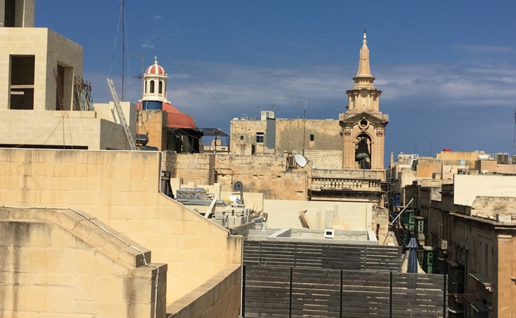 Palazzo with a Roof Terrace