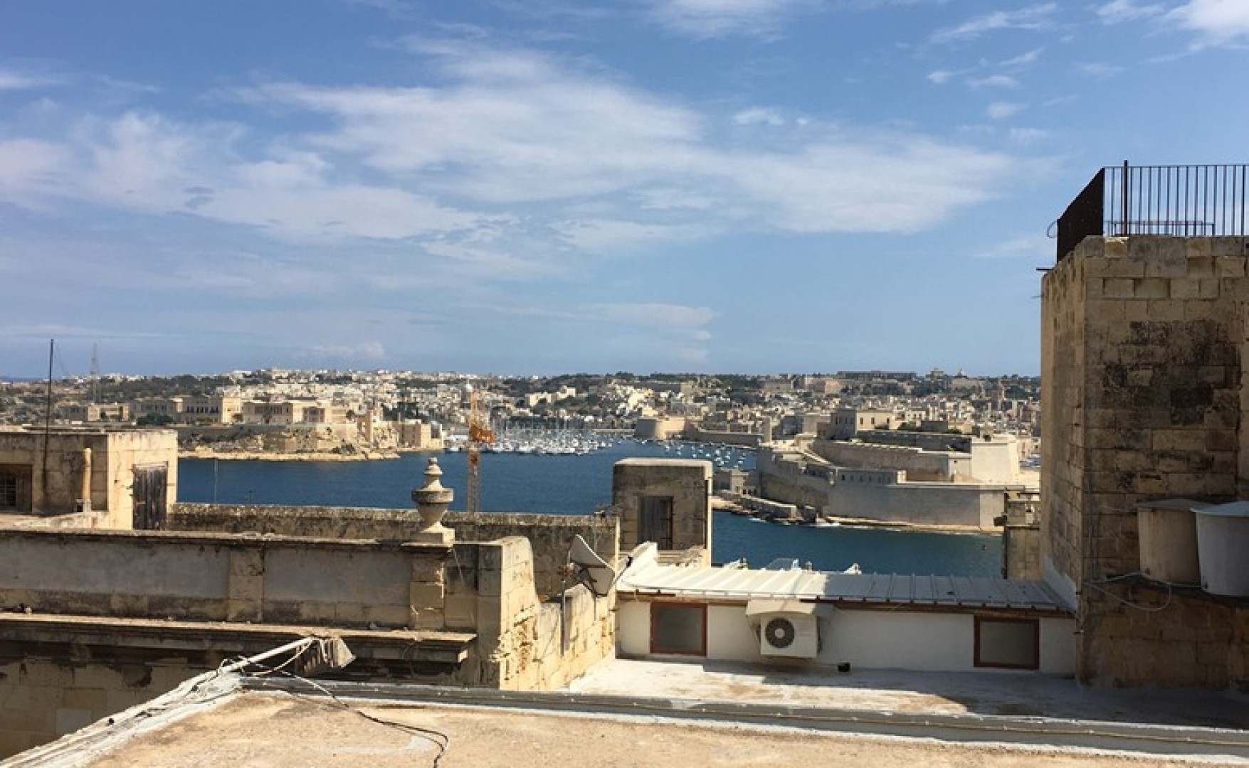 Palazzo with a Roof Terrace