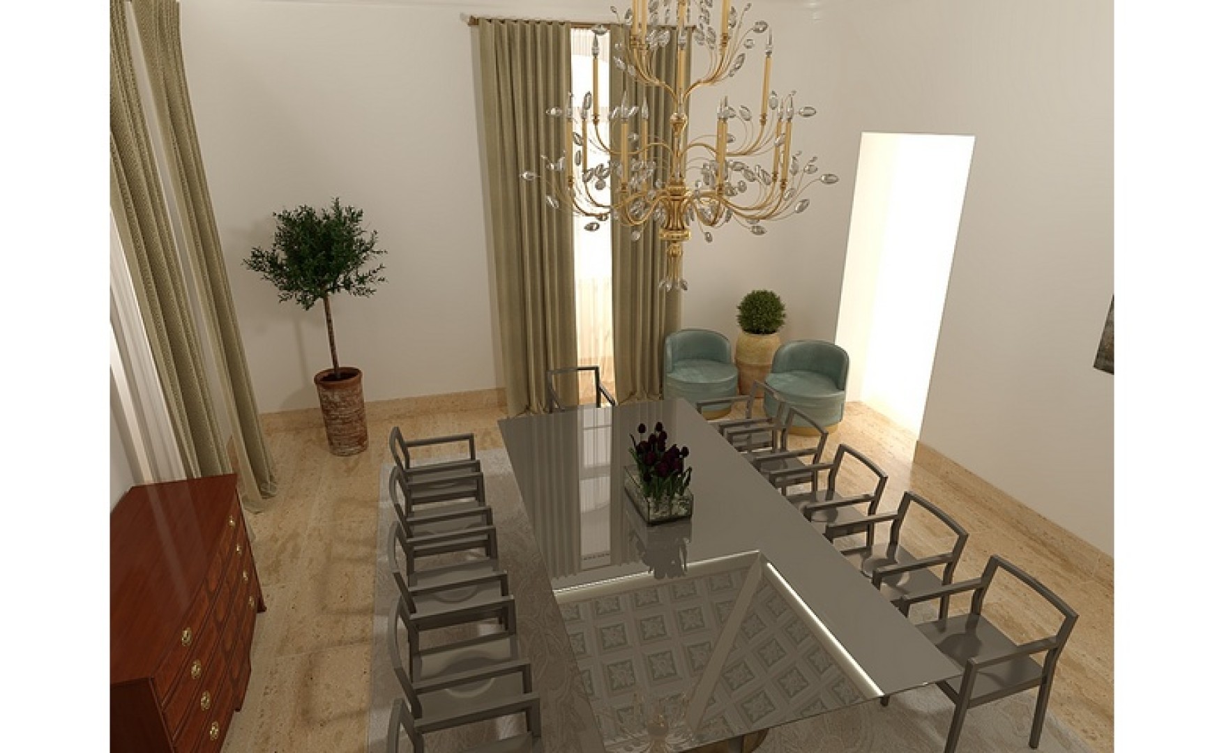 Palazzo with Gardens