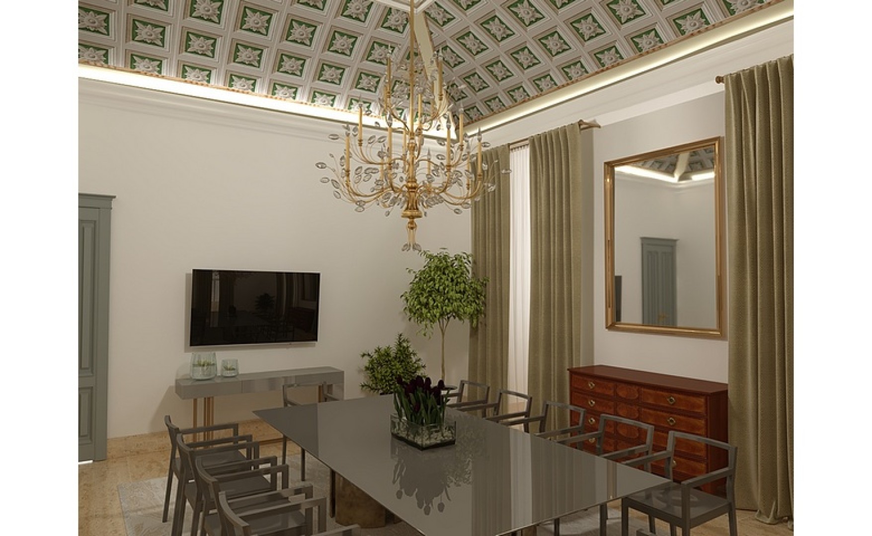 Palazzo with Gardens