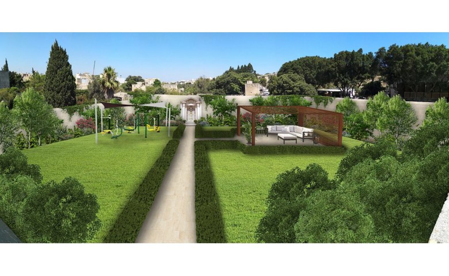 Palazzo with Gardens