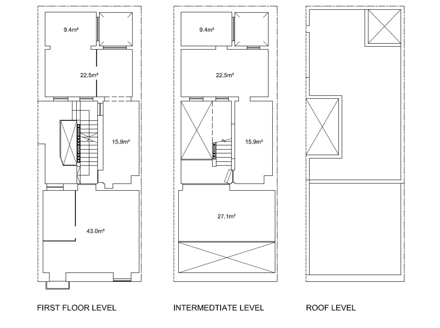 Palazzo with an area of 1300 sqm