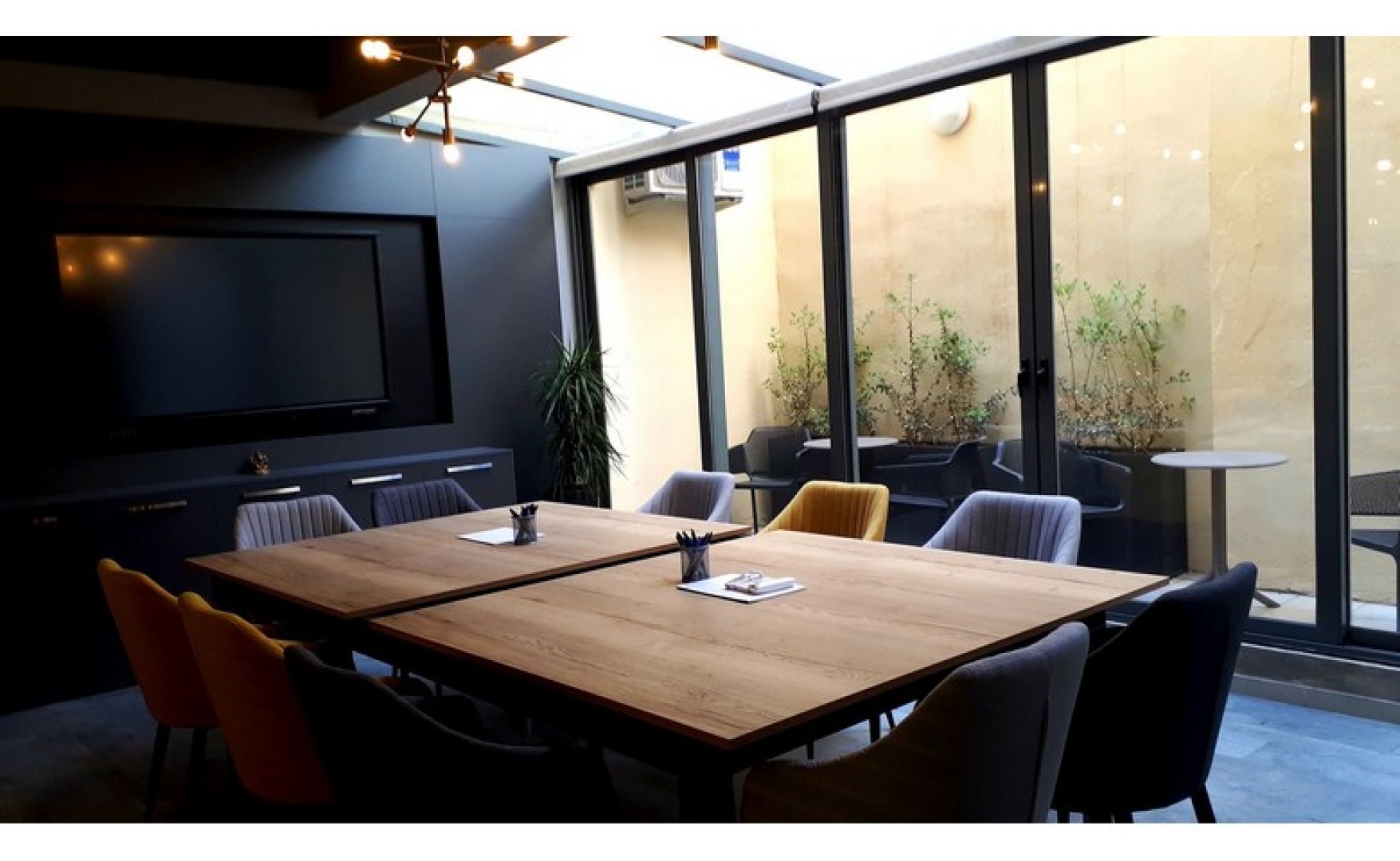 Office with Sea Views