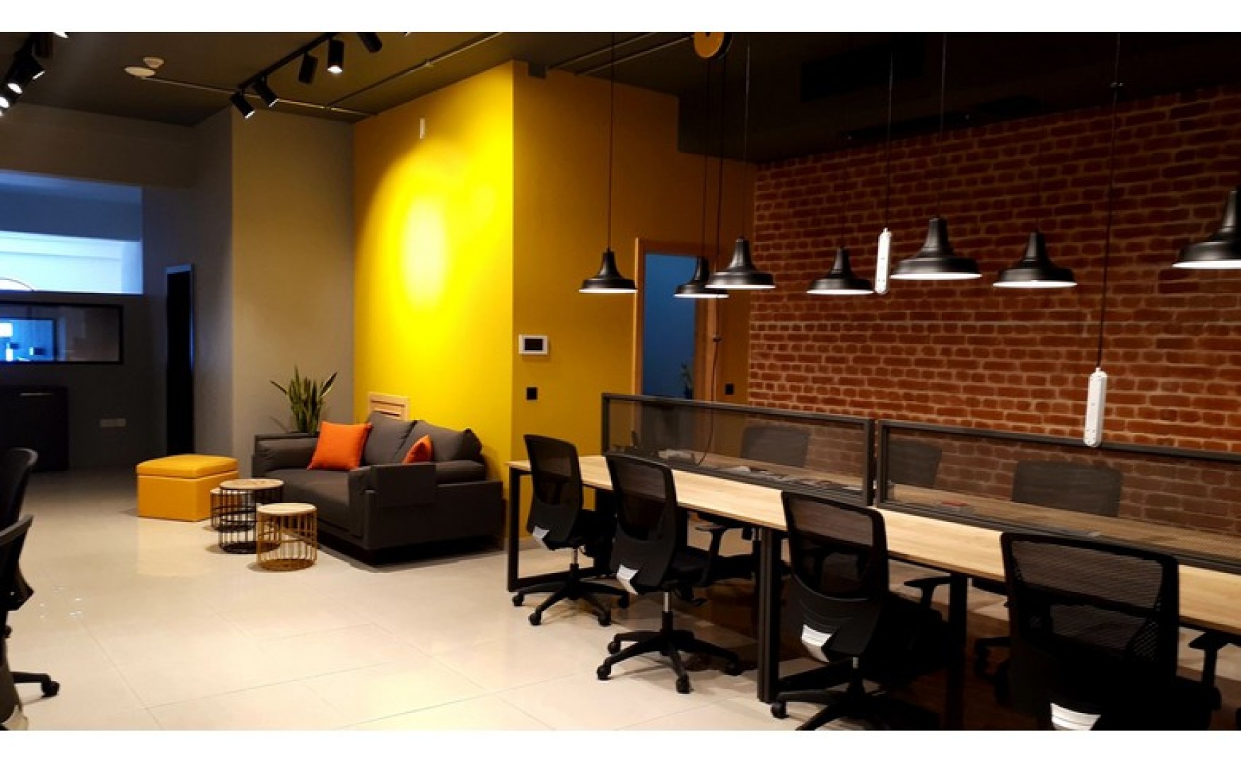 Office with Sea Views