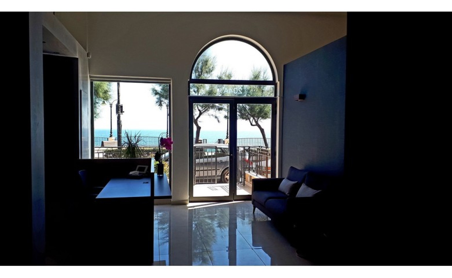 Office with Sea Views