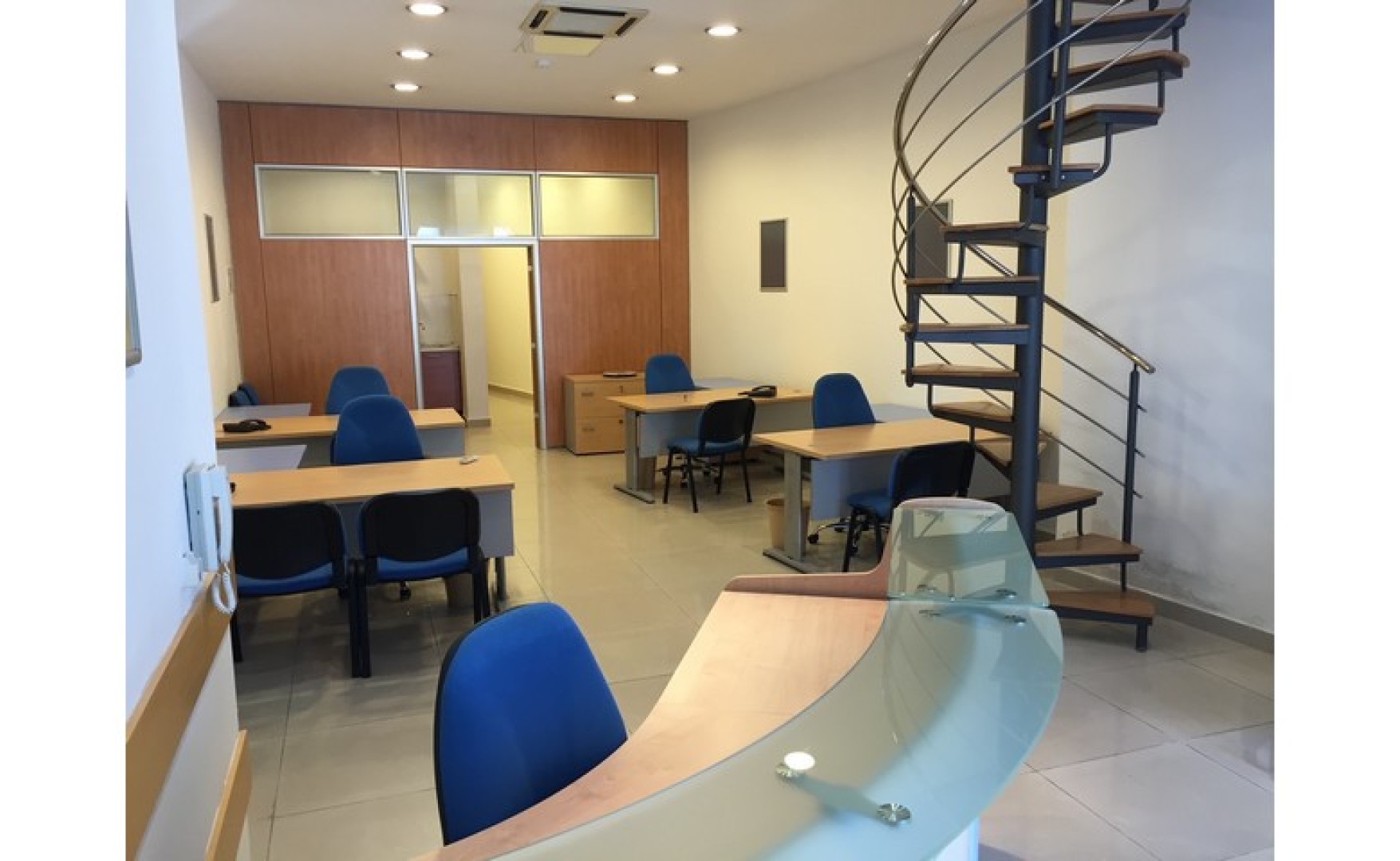 Office with Sea Views