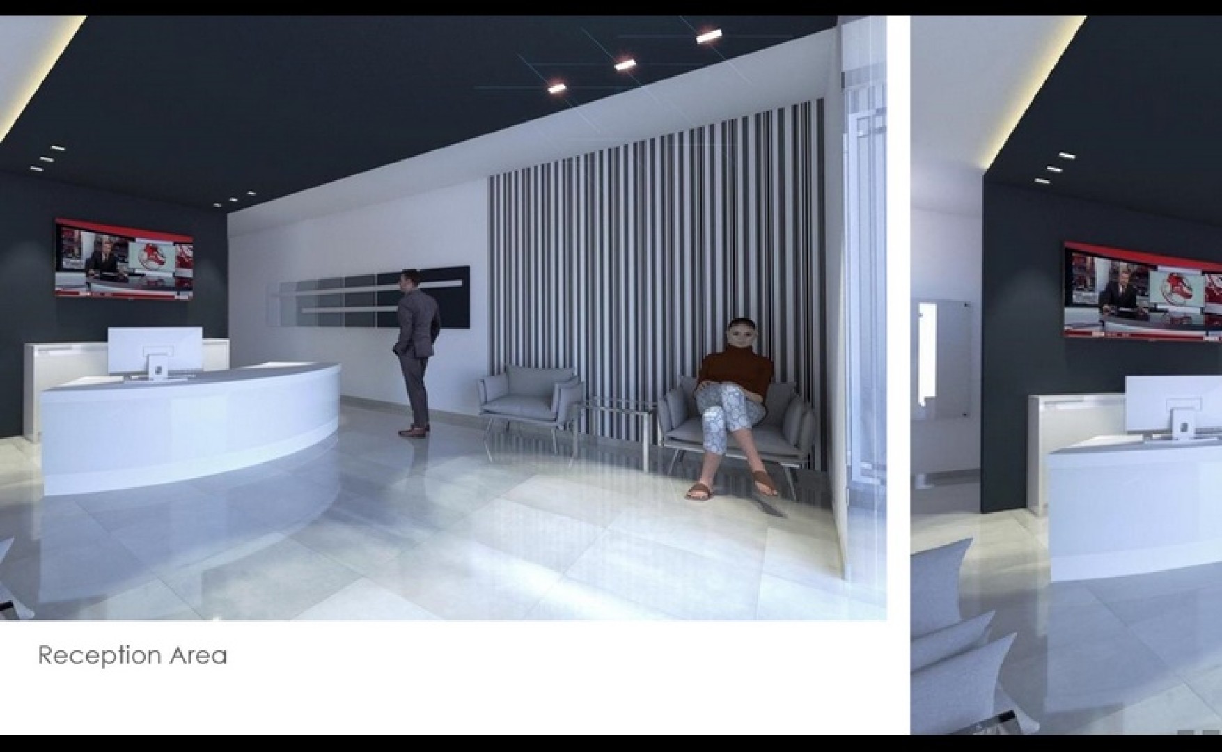 Office Space with Gardens