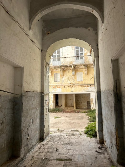 Corner Palazzo with a Courtyard