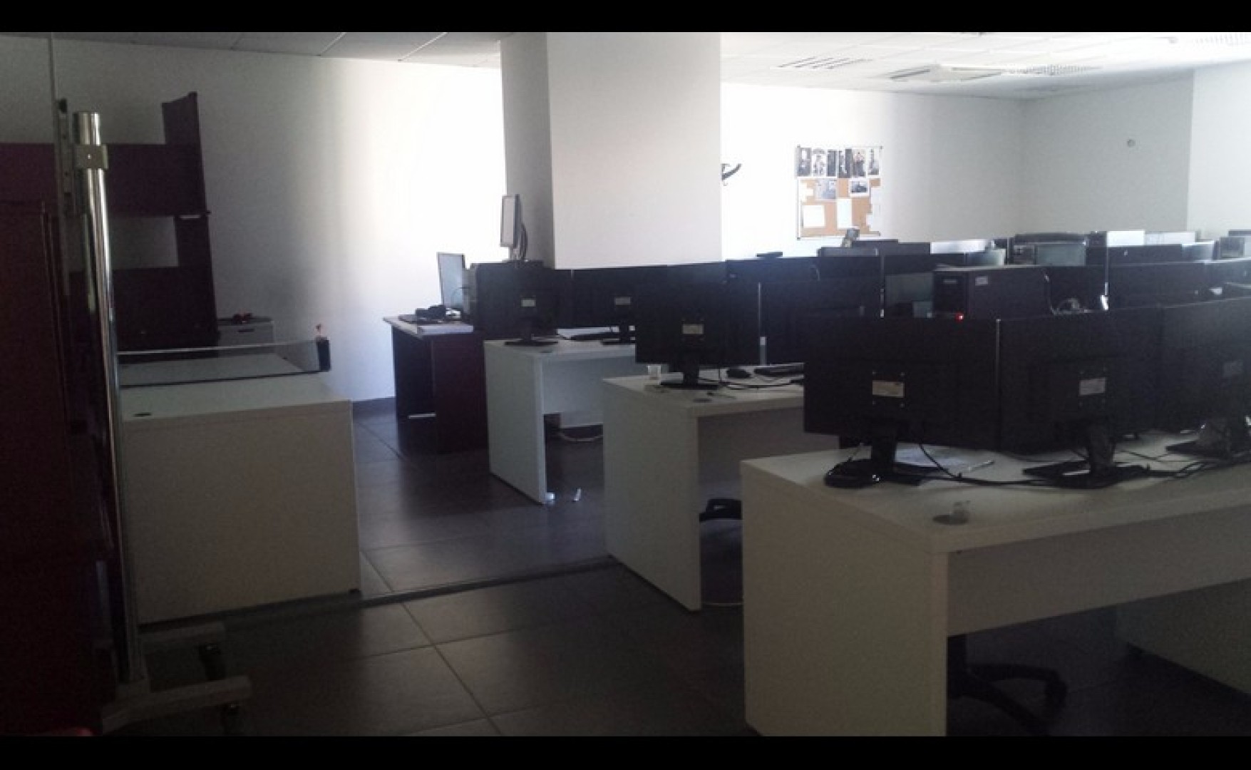 Office Space with a Balcony