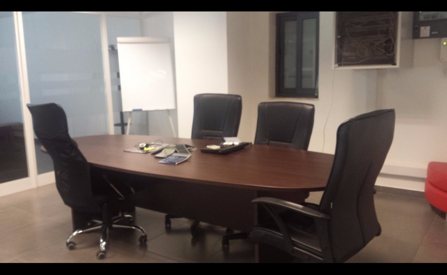 Office Space with a Balcony