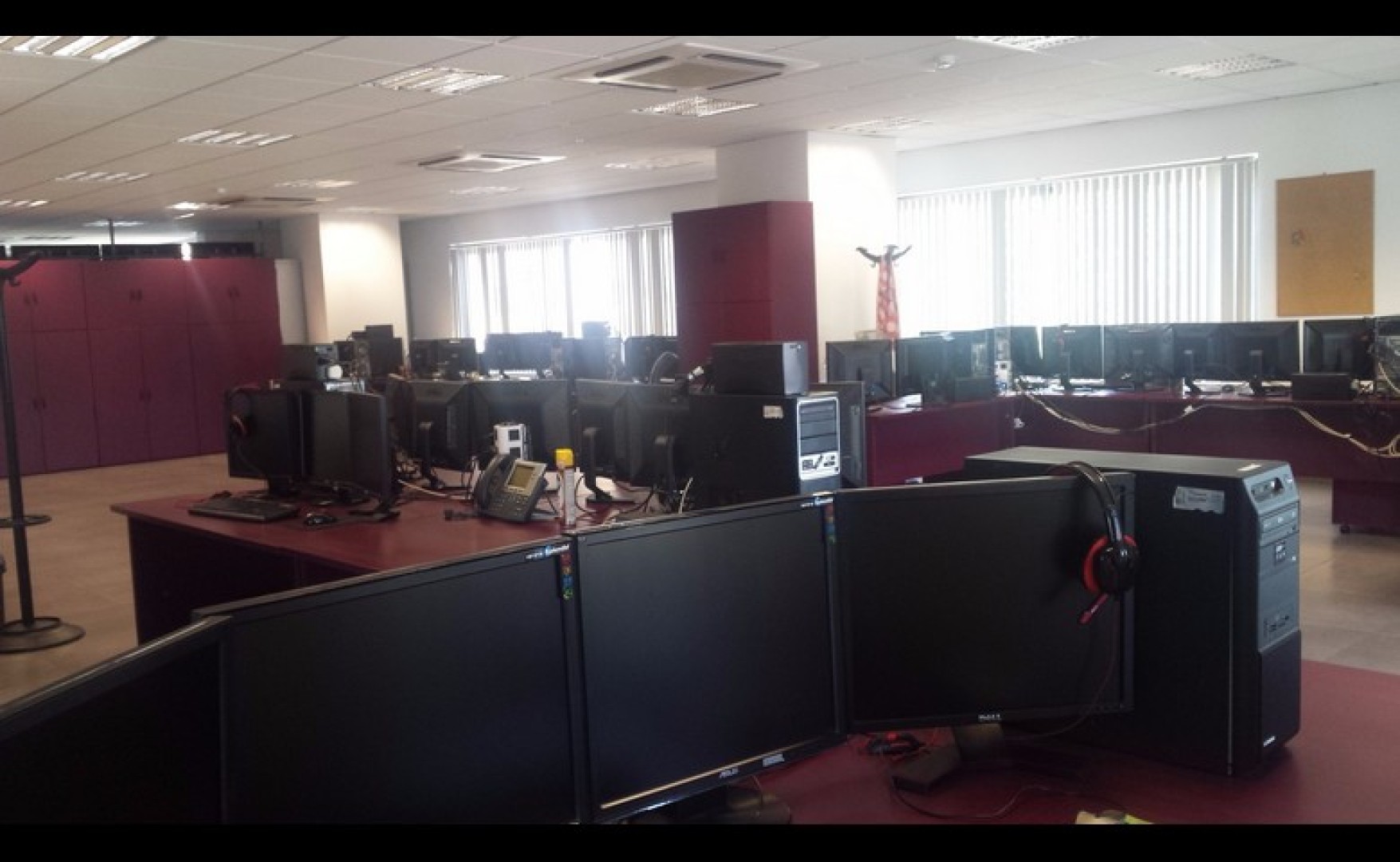 Office Space with a Balcony