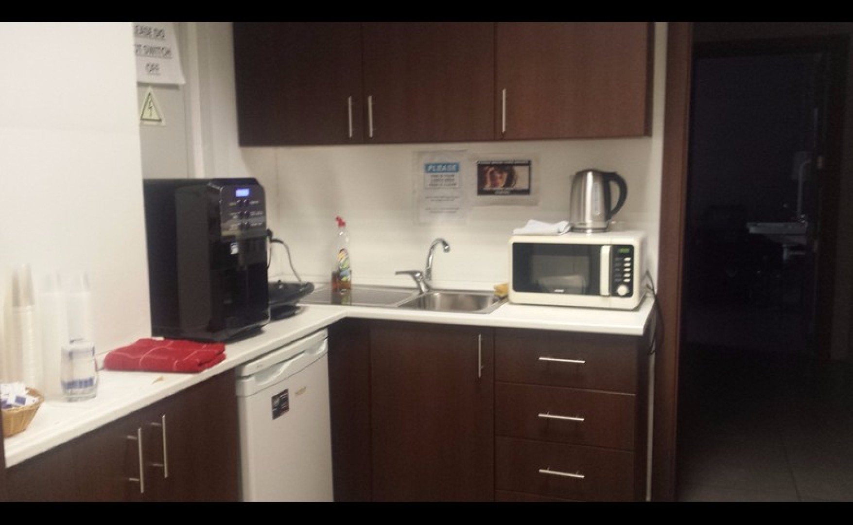 Office Space with a Balcony