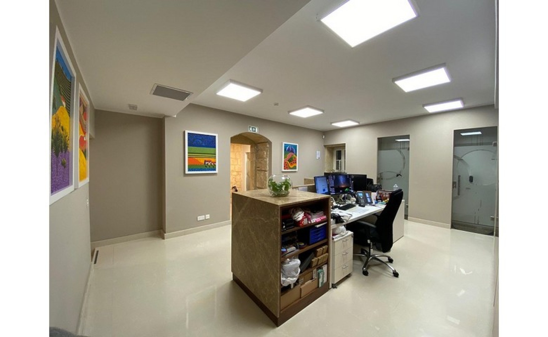 Palazzo with a Roof Terrace