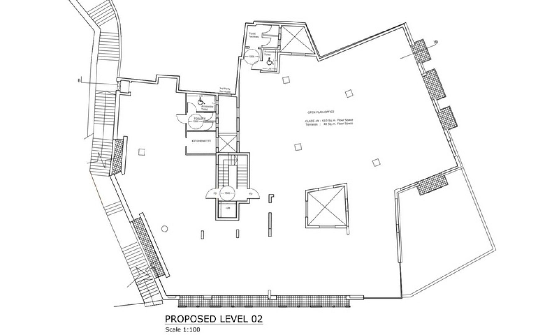 Open Plan Office with Sea Views