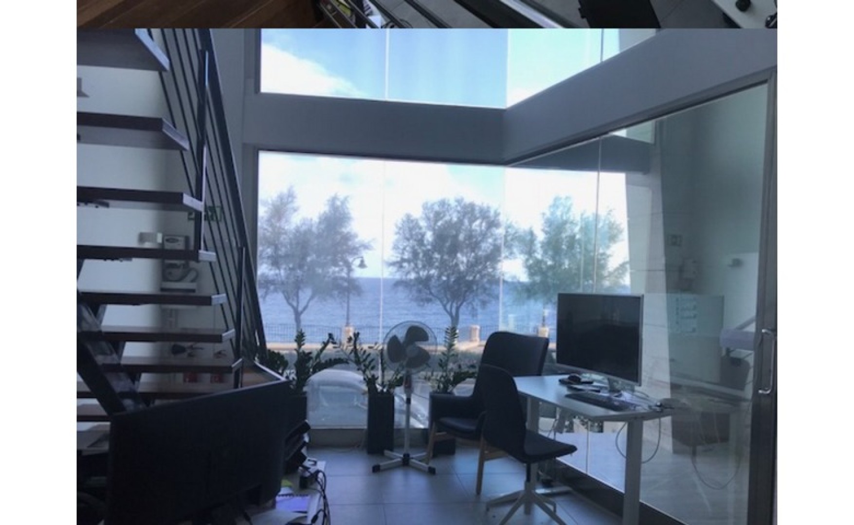 Office with Sea Views