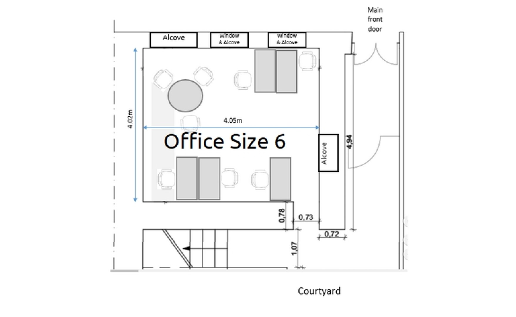 Furnished Office Space