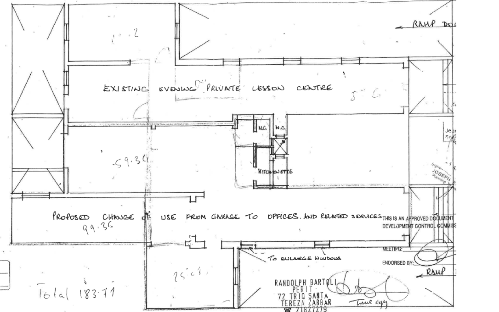 Malta office:  Hamrun office space 185 sqm, for sale