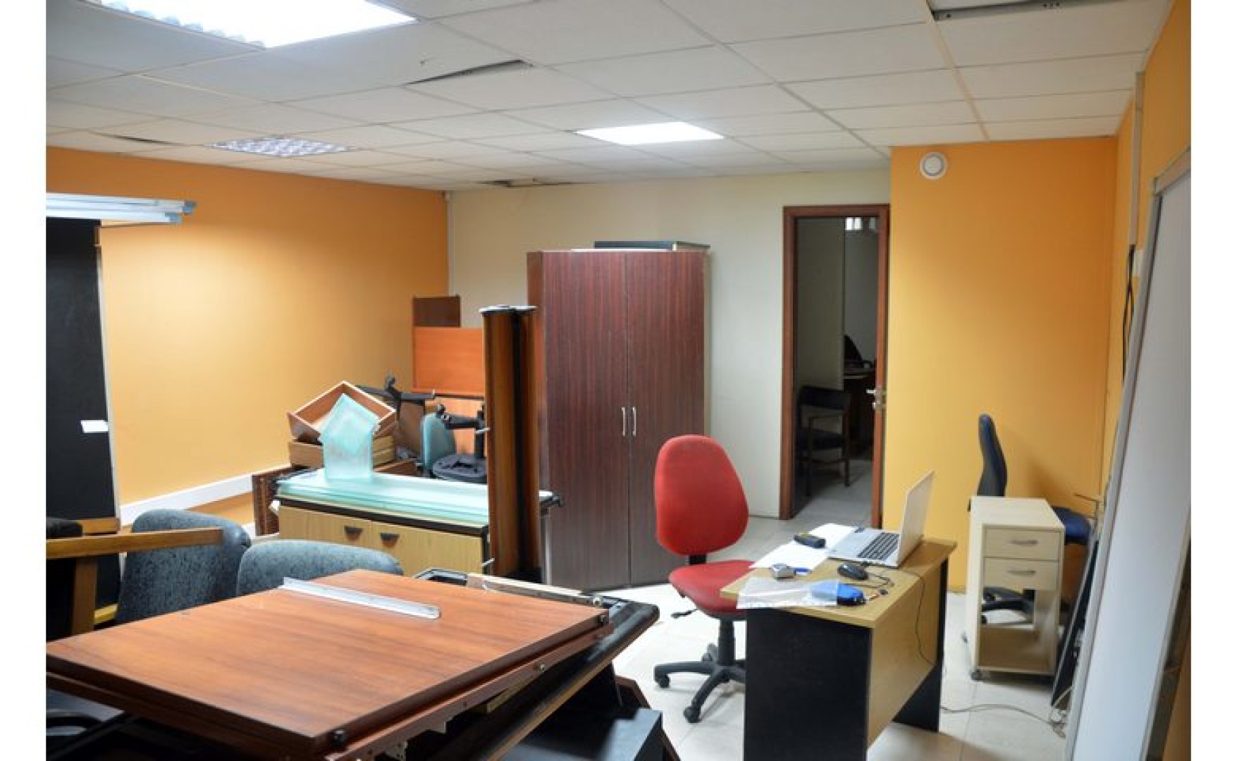 Office with a Roof Terrace