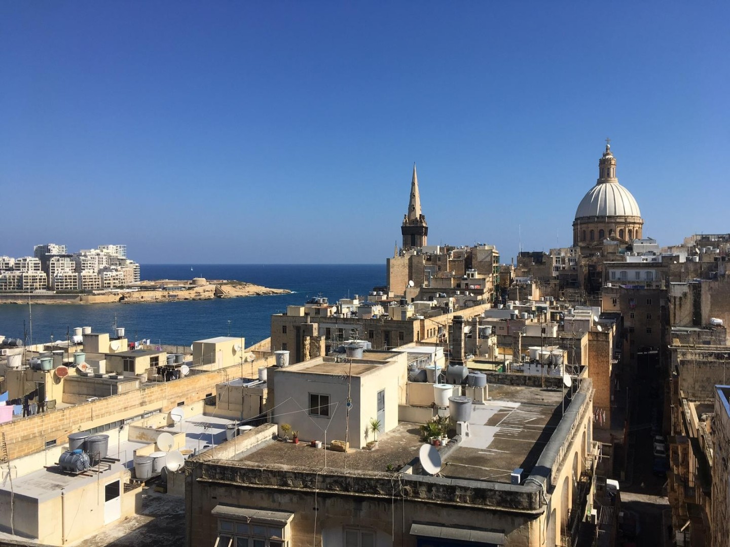 Palazzo with a Roof Terrace