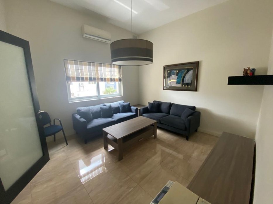 Furnished Office with a Roof Terrace