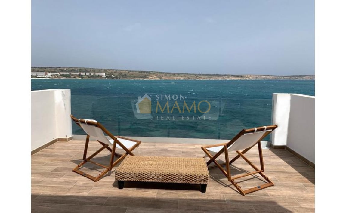 Seafront Penthouse | Simon Mamo Real Estate in Malta, Gozo