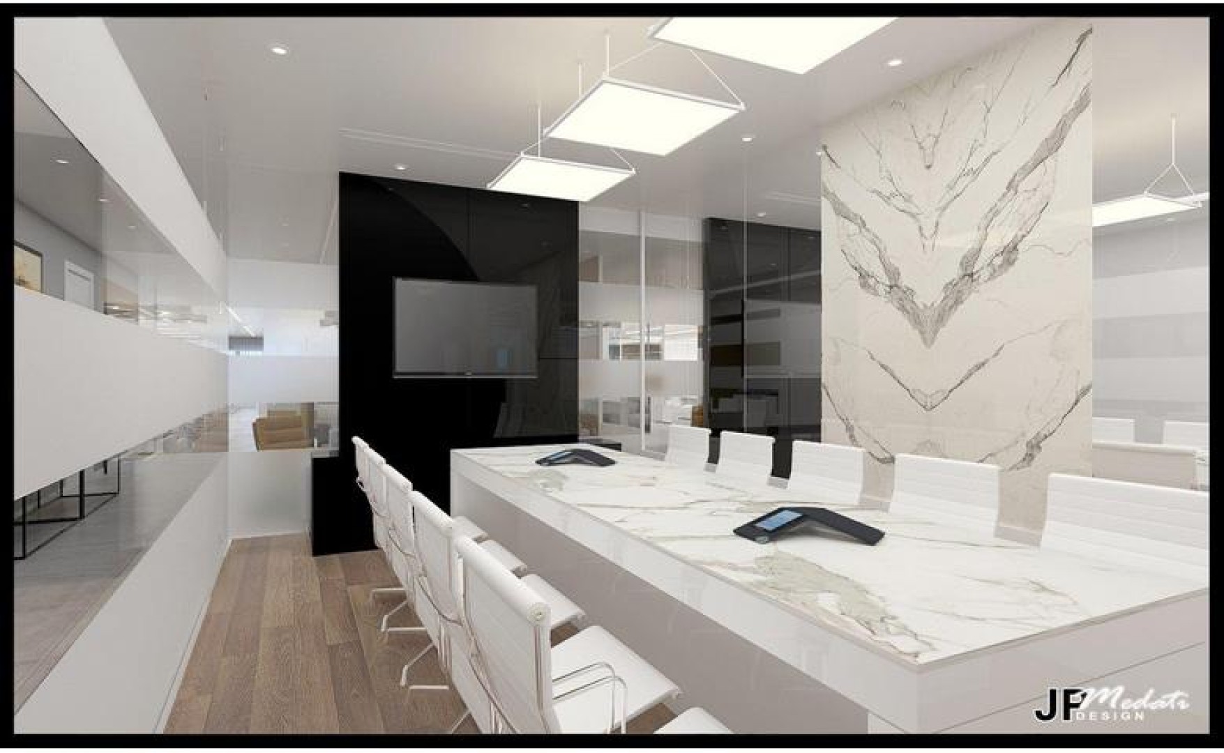 Office with Sea Views