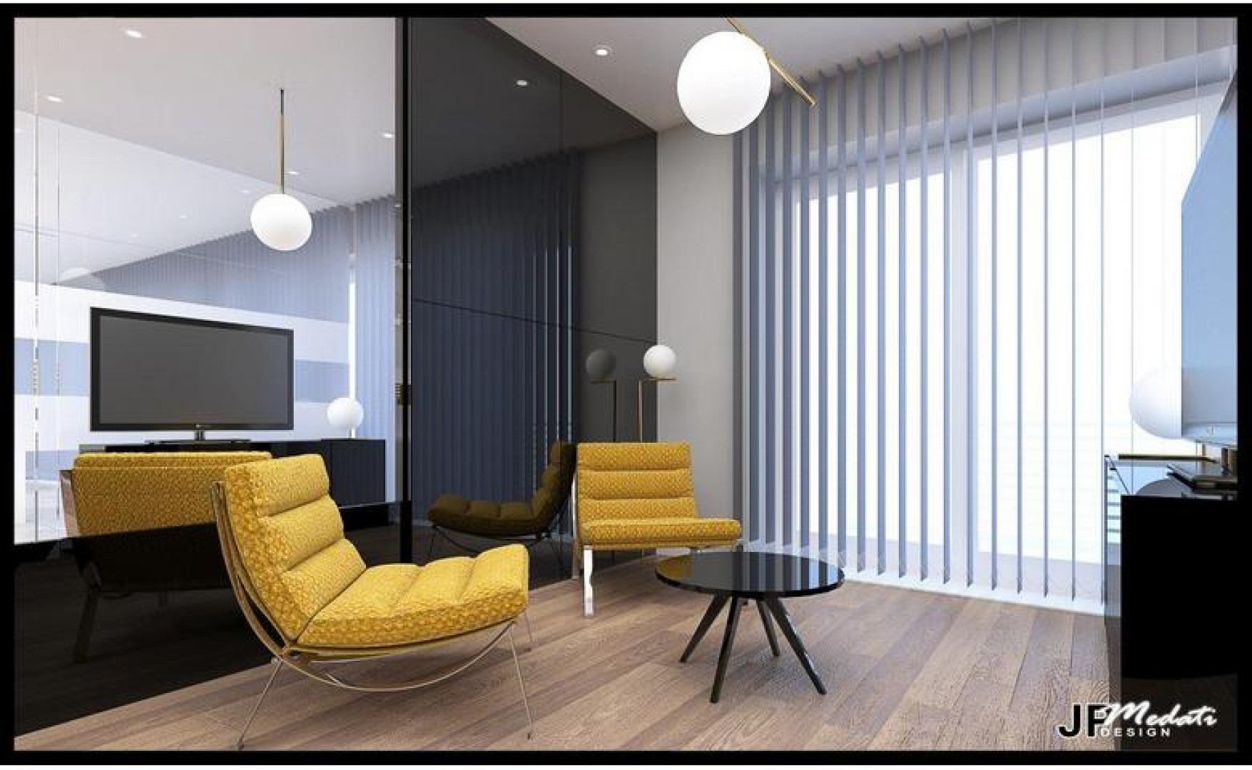 Office with Sea Views