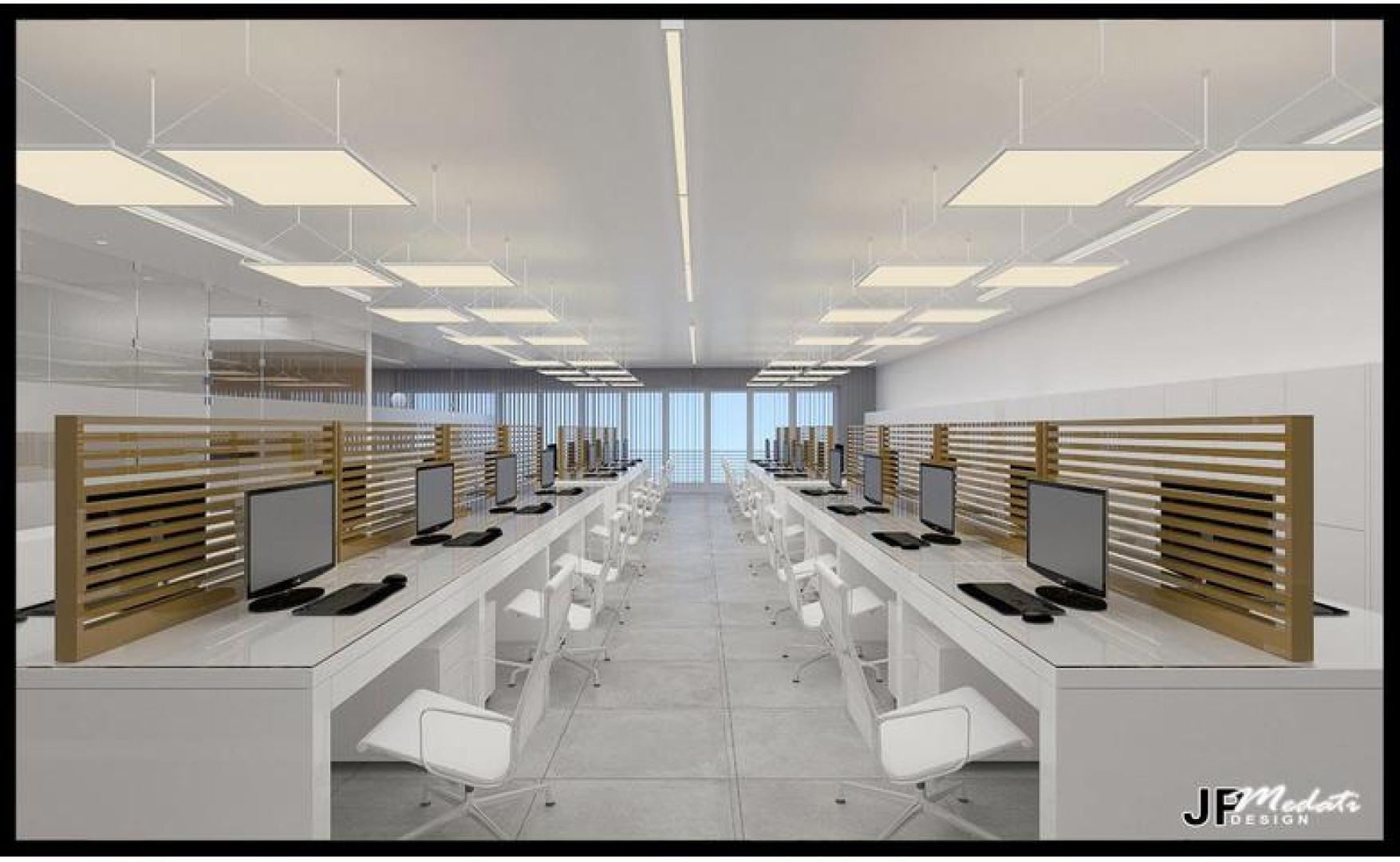 Office with Sea Views