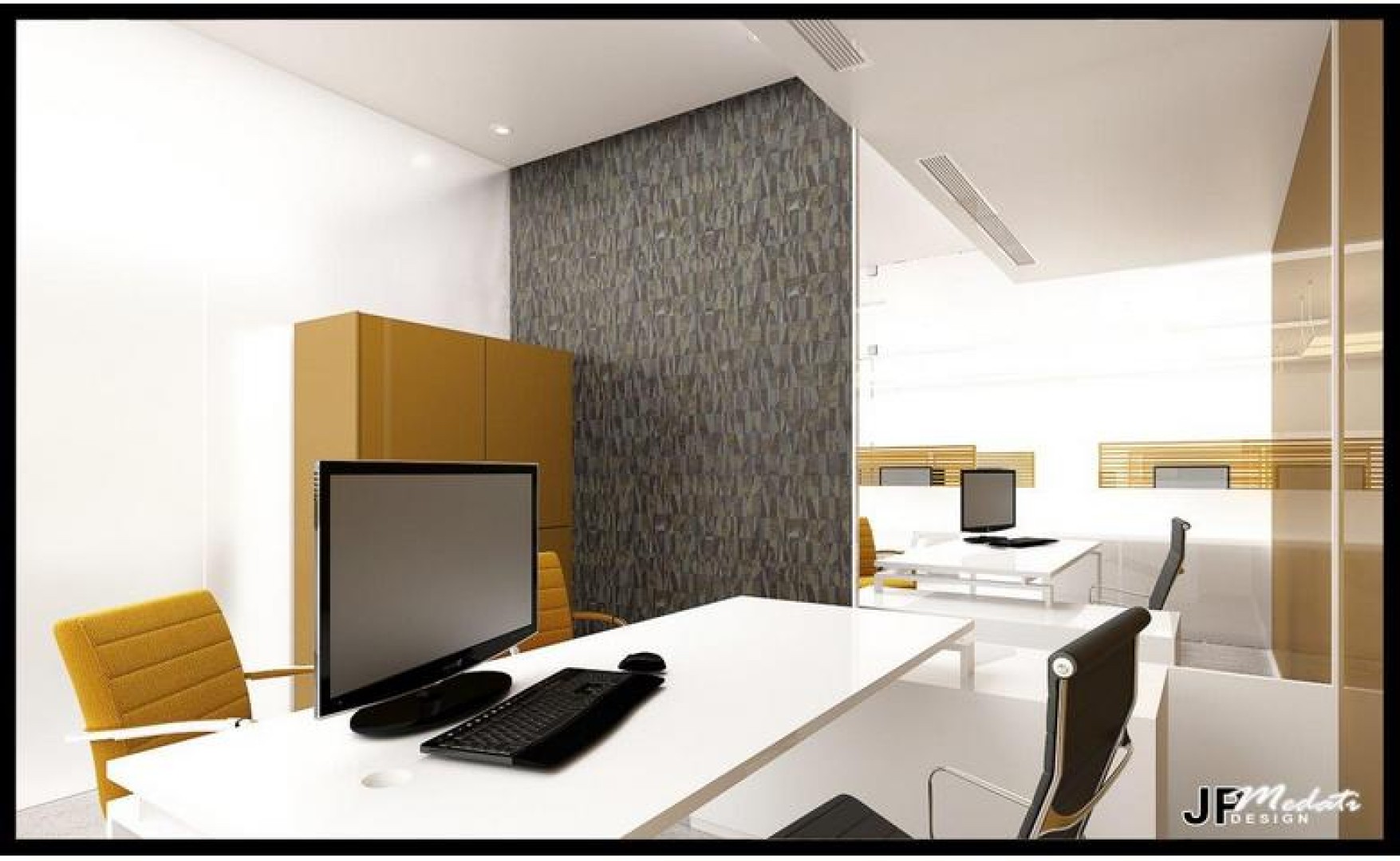 Office with Sea Views