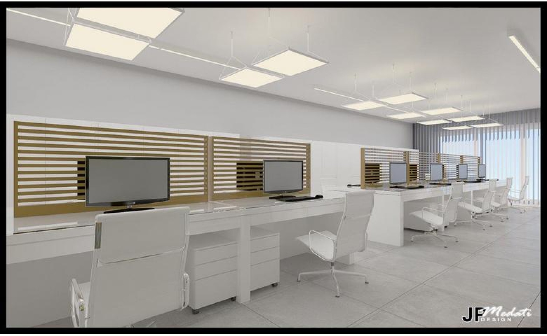 Office with Sea Views