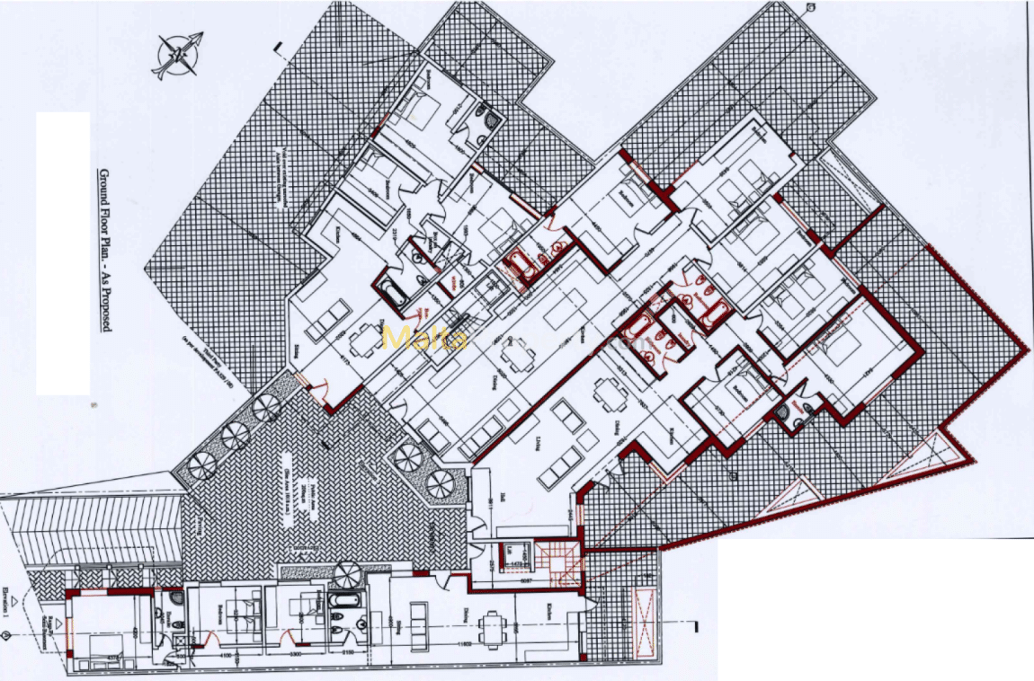 Malta real estate: Ground floor 3 Bedroom Maisonettes in St. Venera