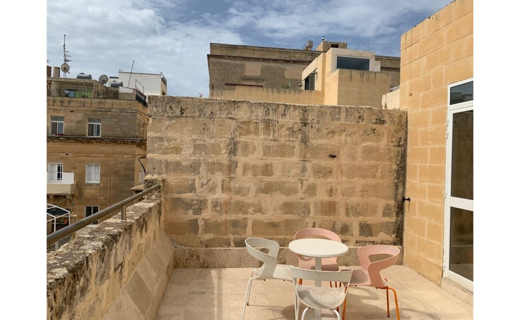 Converted Office Block with a Roof Terrace
