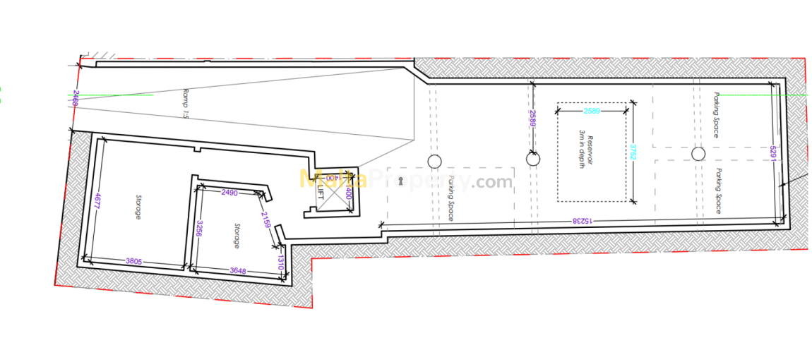 Malta estate agents: Two Stores and a Garage for sale in Fgura