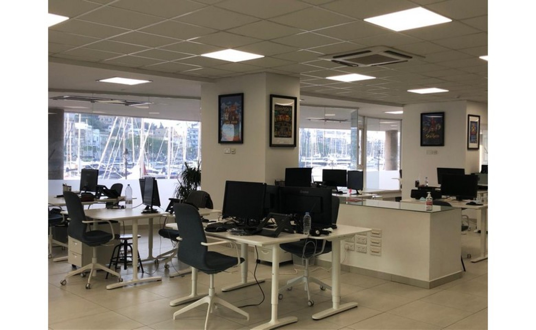 Furnished Office Space with Sea Views