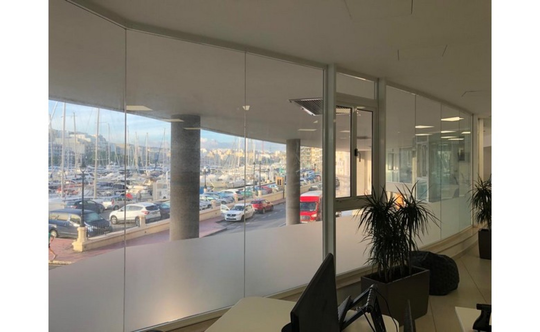 Furnished Office Space with Sea Views