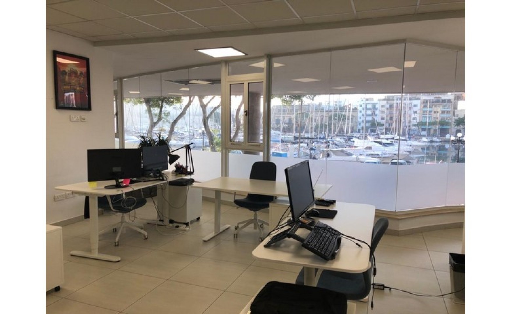 Furnished Office Space with Sea Views